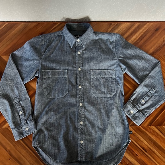 Men’s 7 For All Mankind Denim Overshirt - Picture 1 of 4
